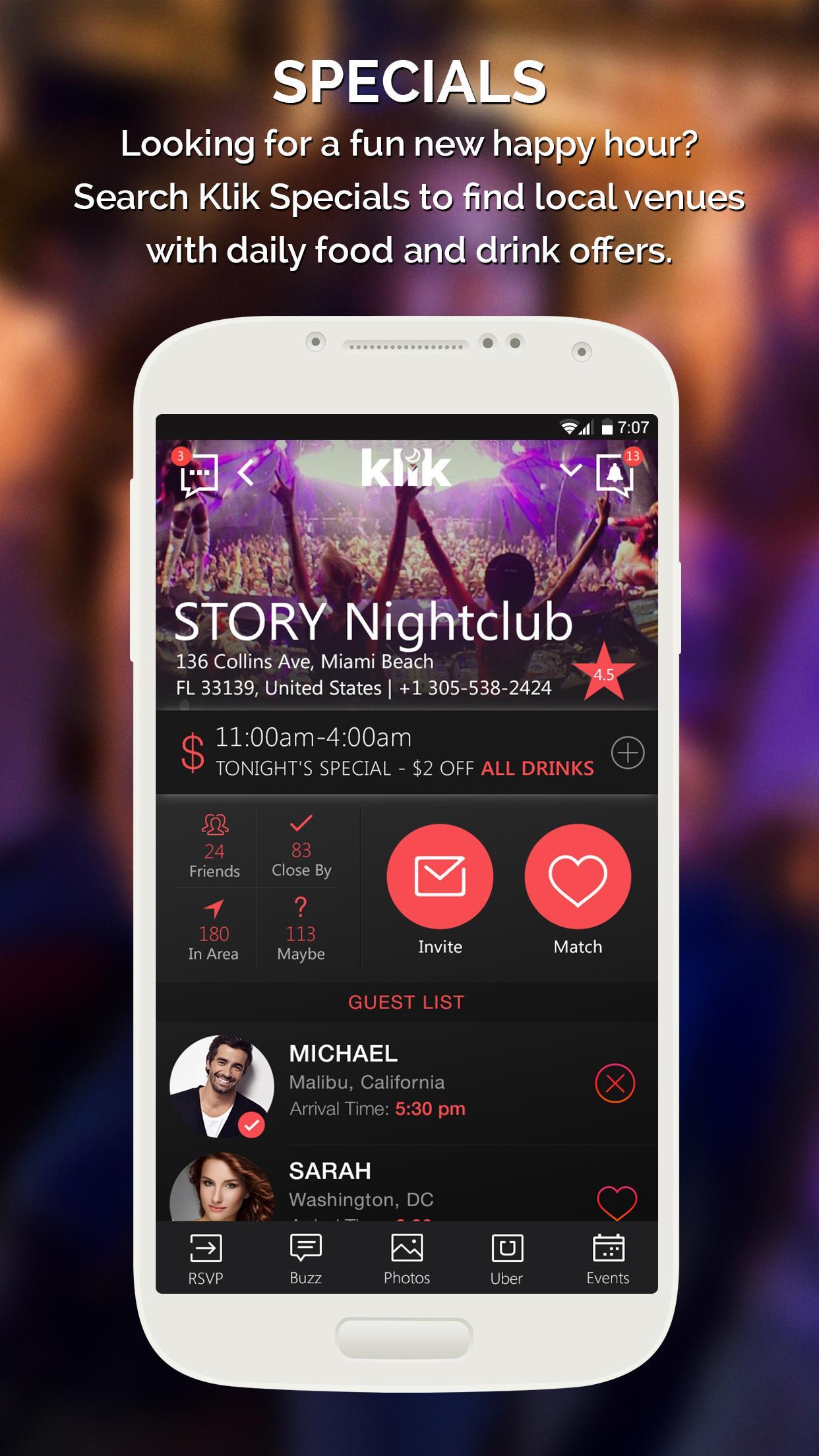 Klik | Nightlife