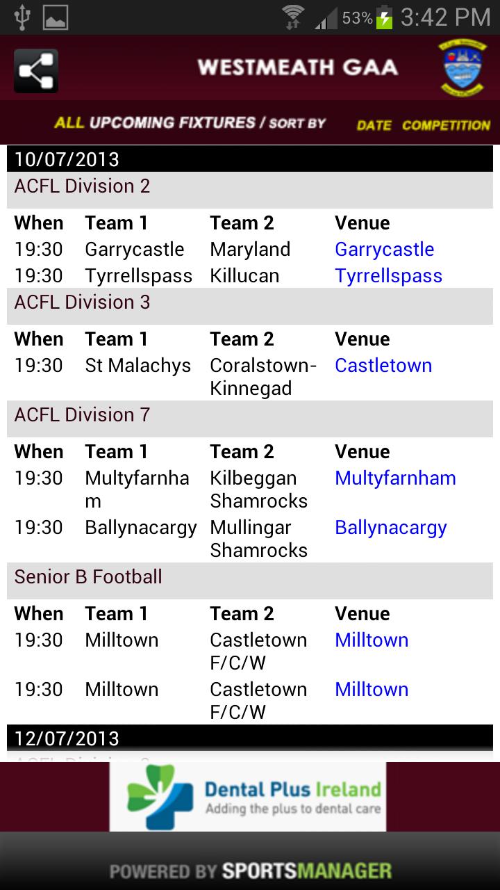 Westmeath GAA