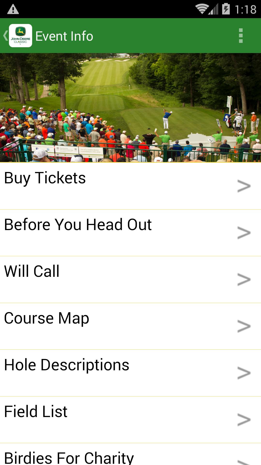 John Deere Classic App