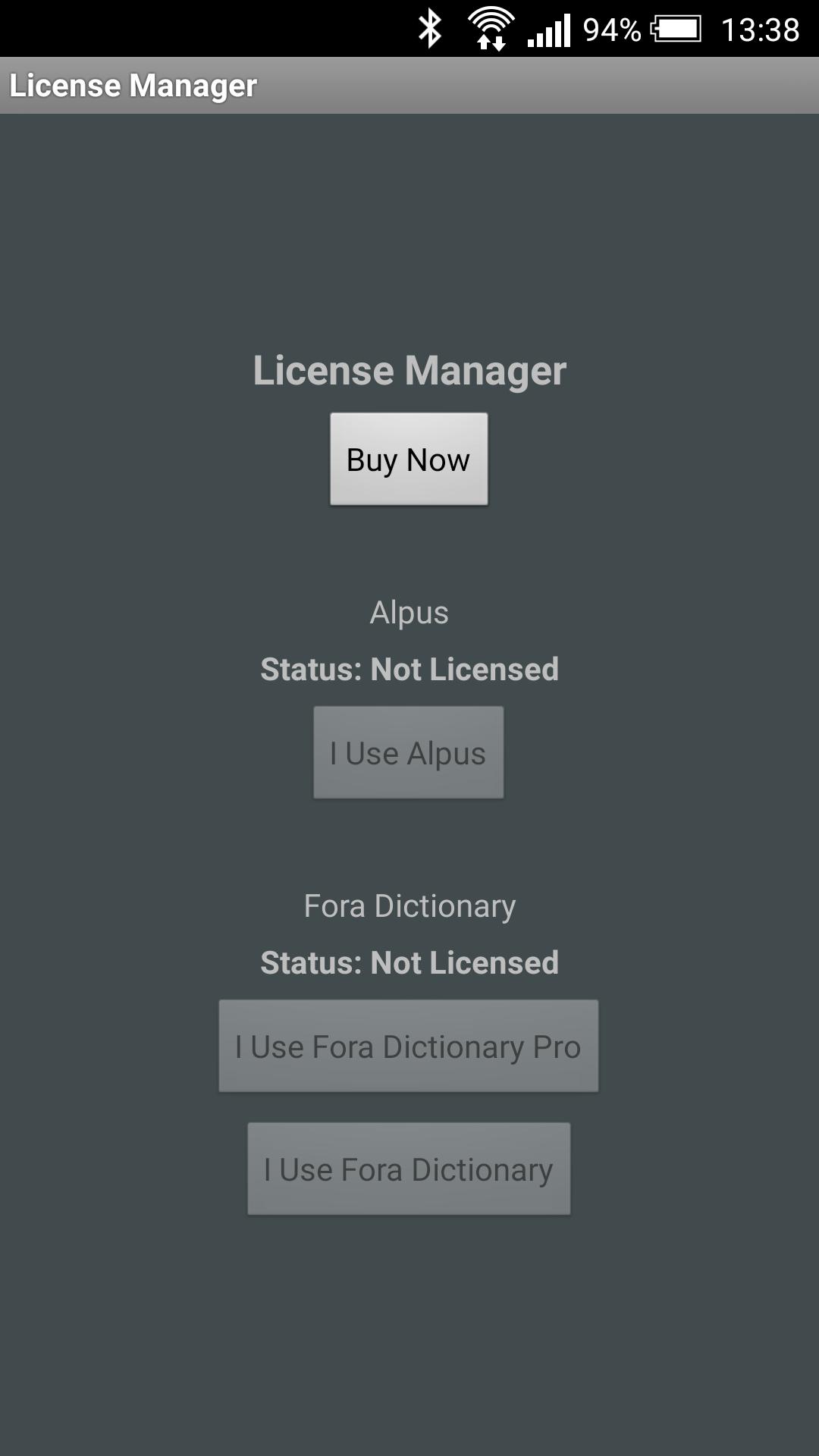 License Manager