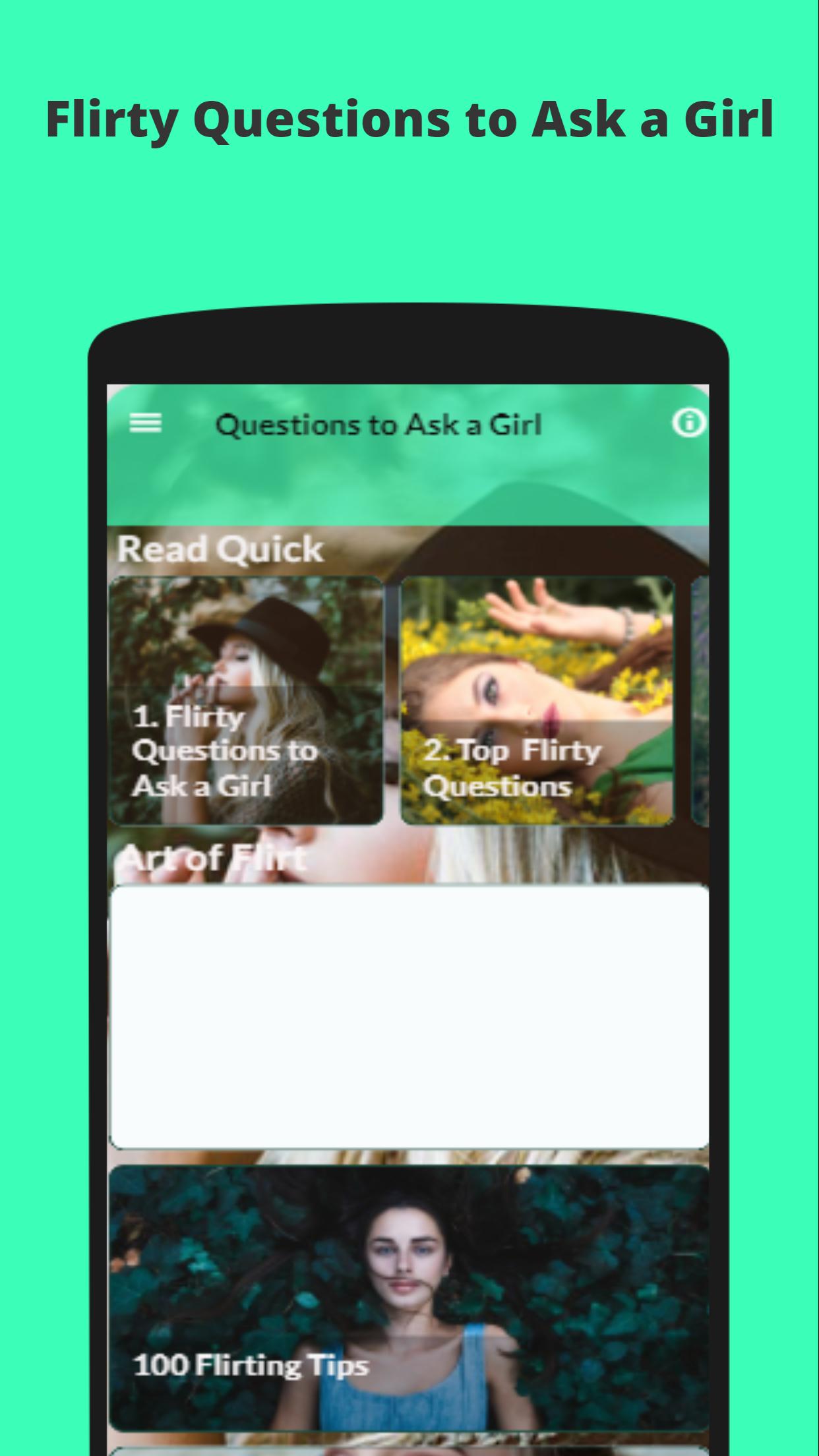 Flirty Questions to Ask a Girl & Dating Secrets