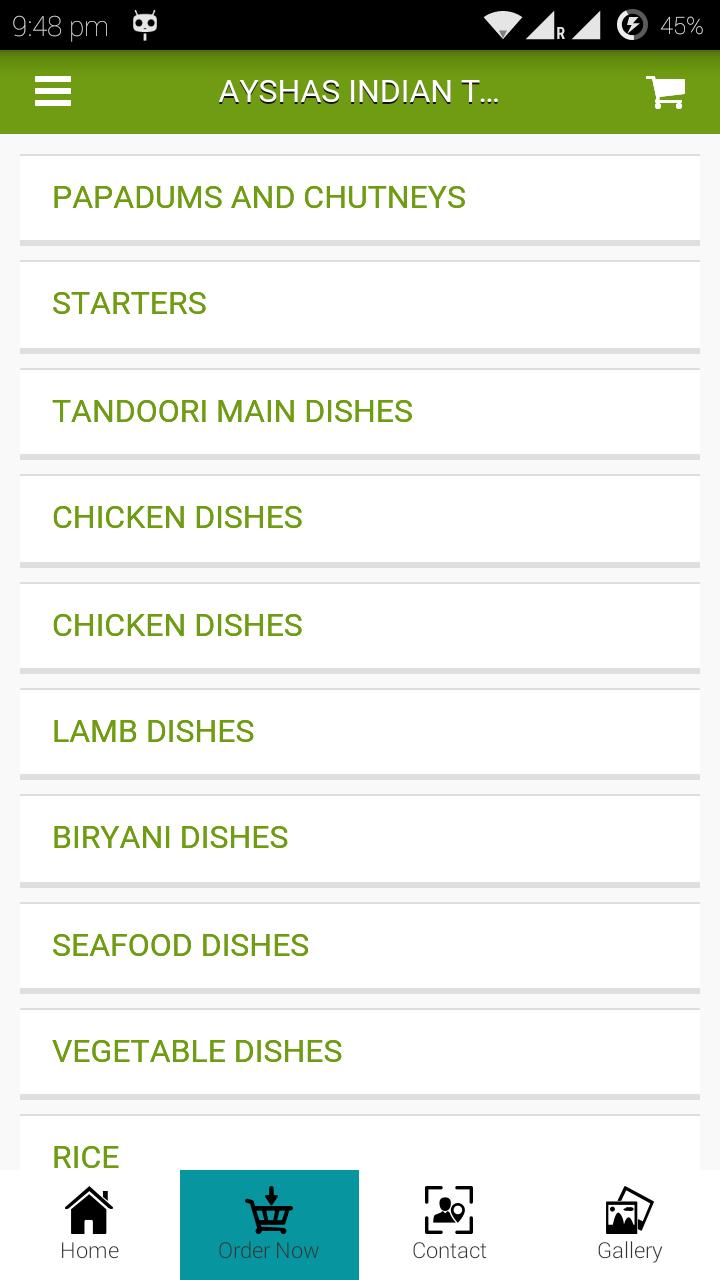 Ayshas Indian Takeaway