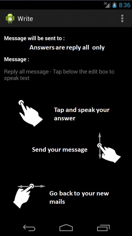 Mail driving Read mail & drive