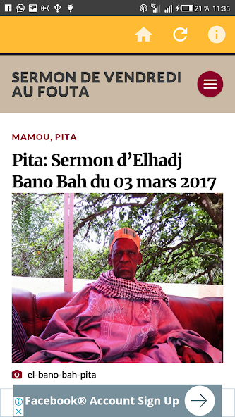 Sermon de Vendredi au Fouta