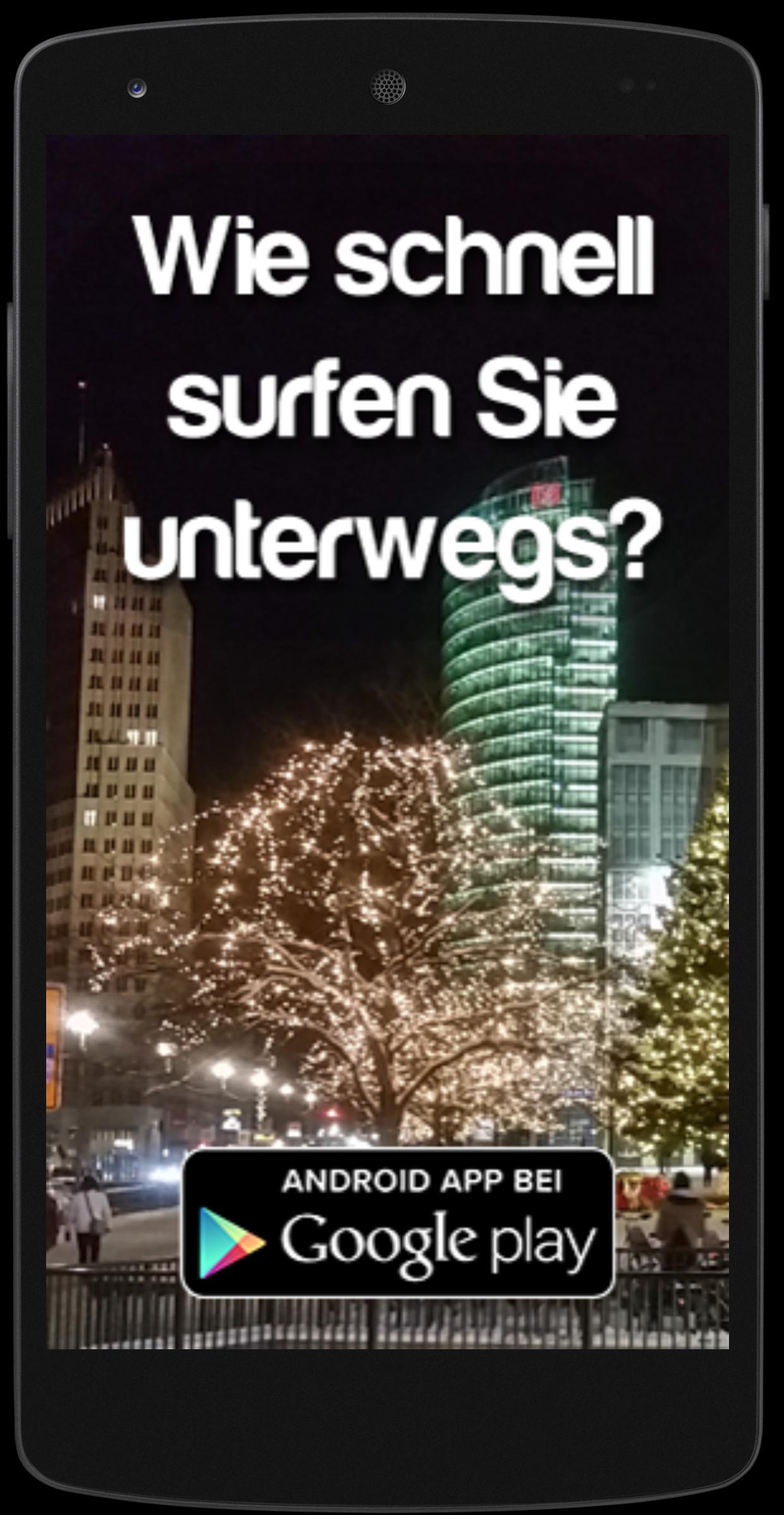 Mobile WIFI & DSL Speedtest