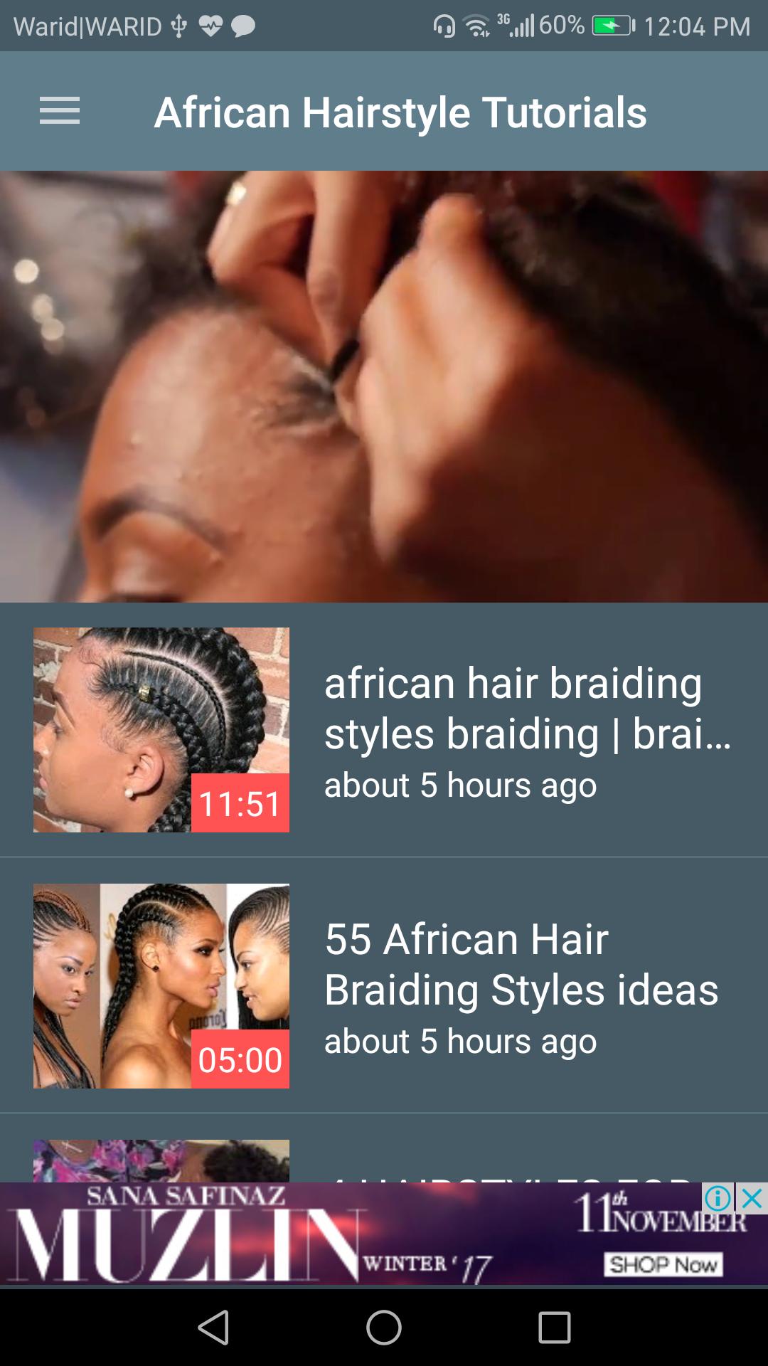 African Hairstyles Tutorials