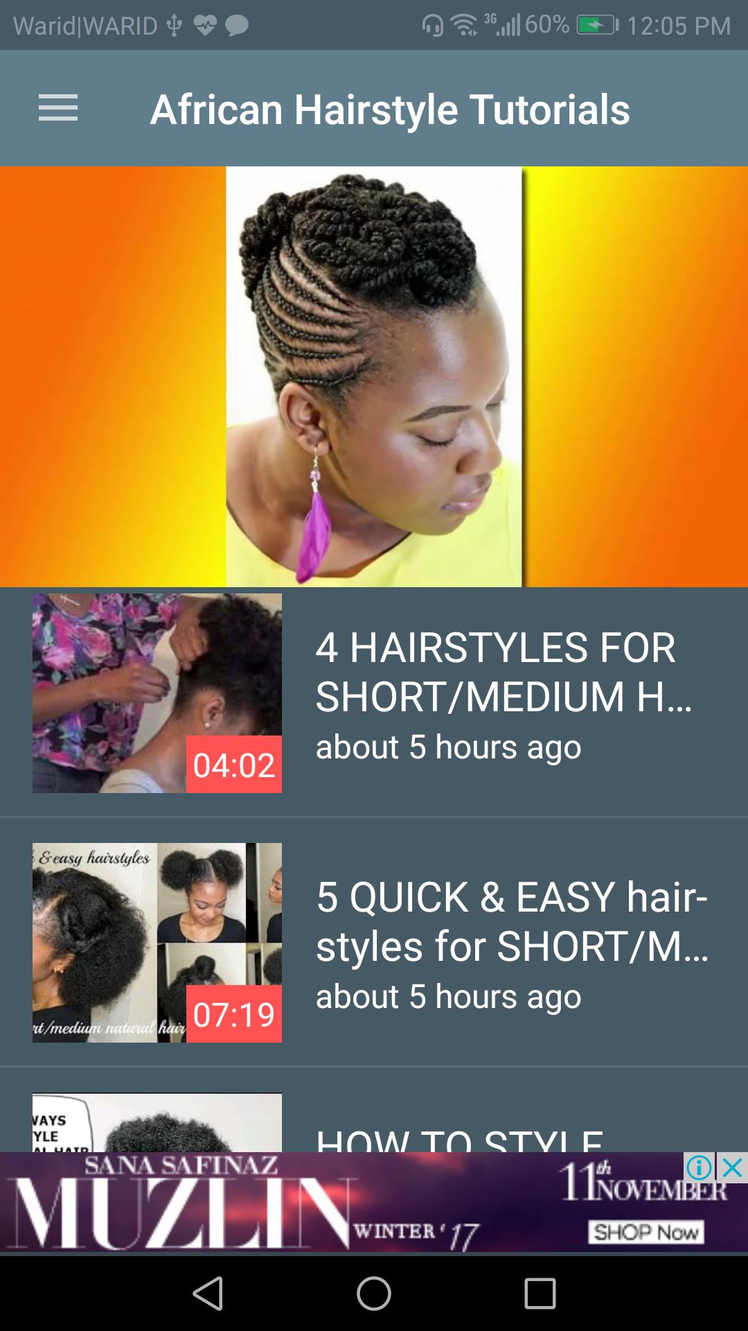 African Hairstyles Tutorials