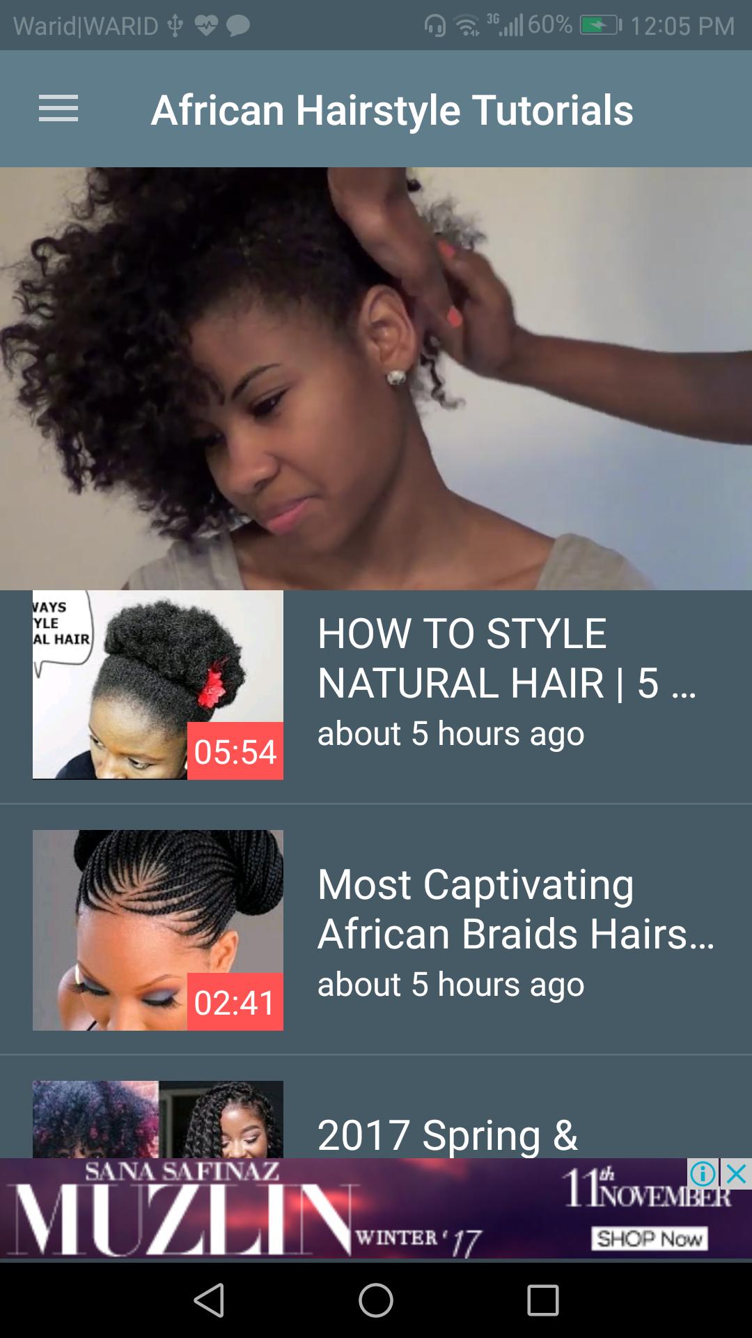 African Hairstyles Tutorials