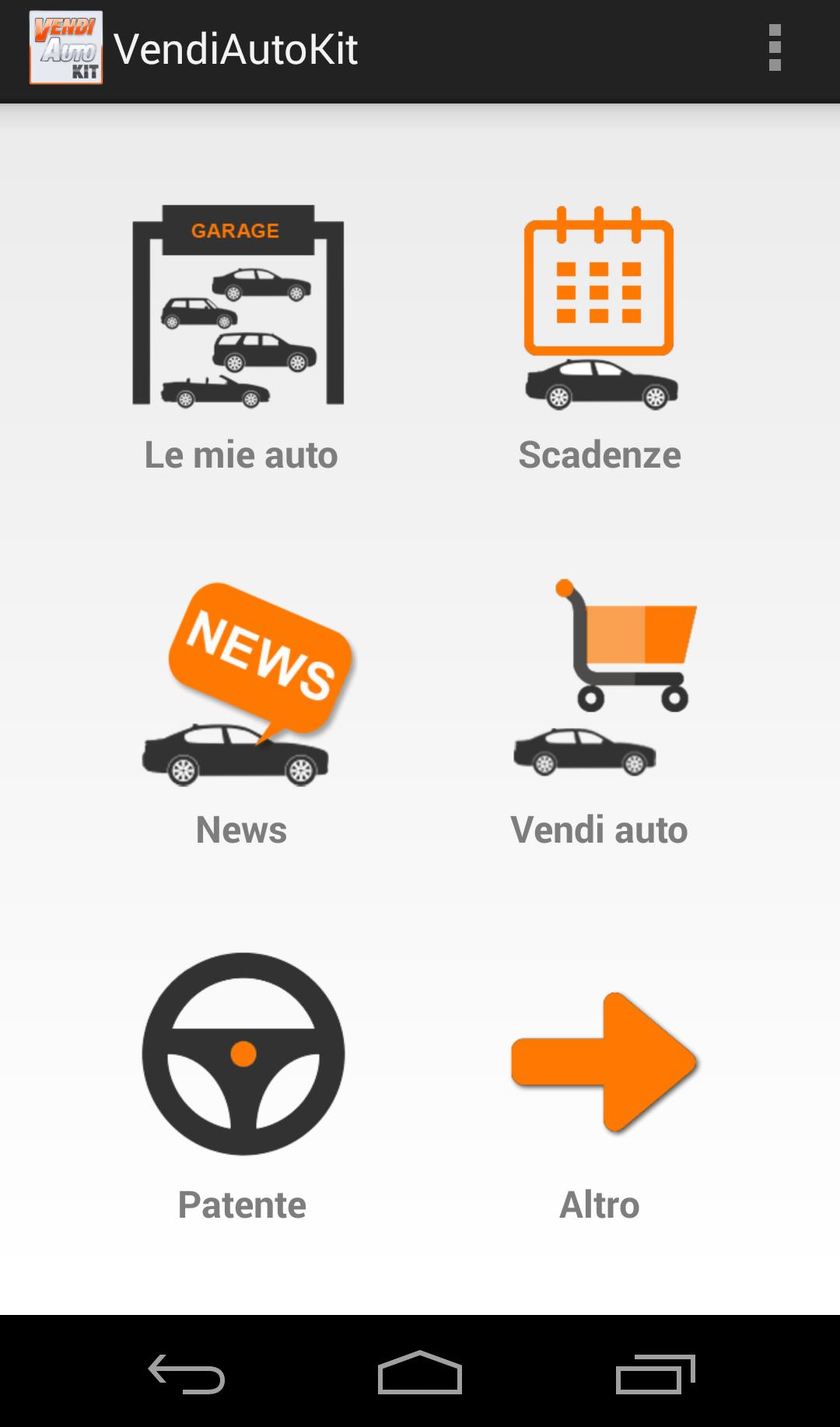Auto: vendi cerca gestisci