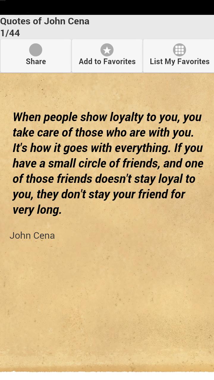 Quotes of John Cena