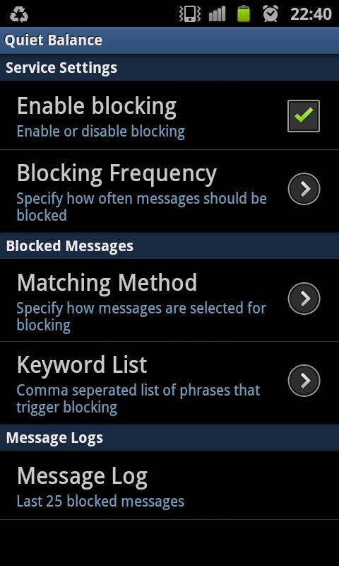 Balance Update / USSD blocker