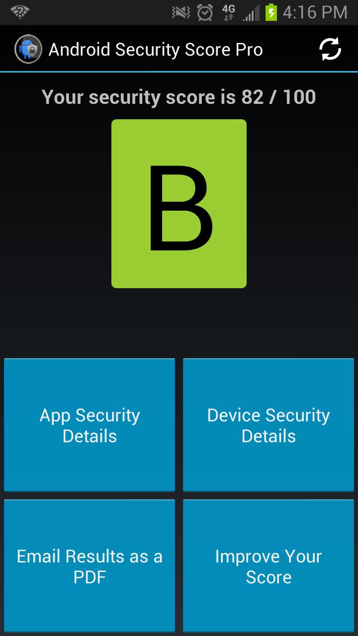Security Score for Android