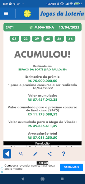 Brazilian Lottery Games