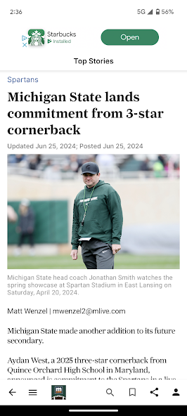 MLive.com: MSU Football News