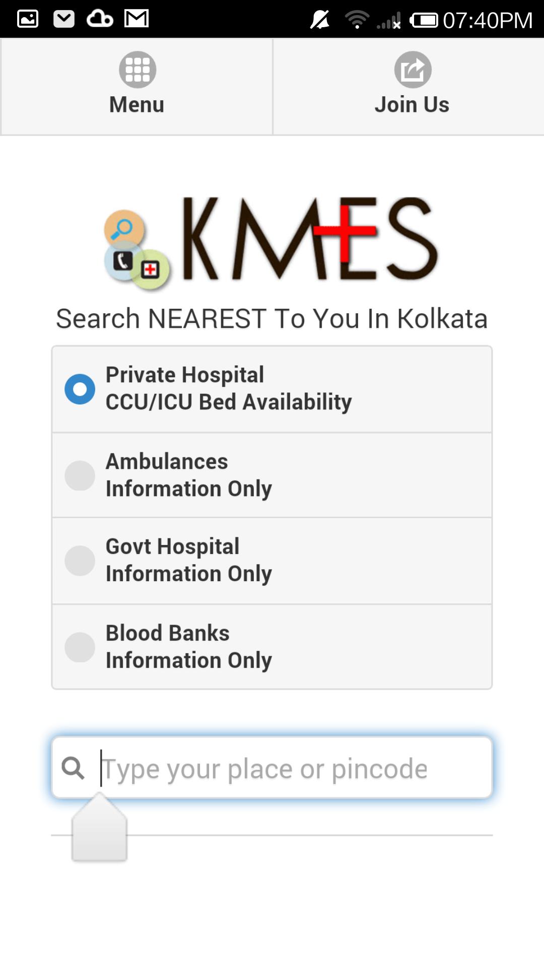 KMES-Kolkata Medical Emergency