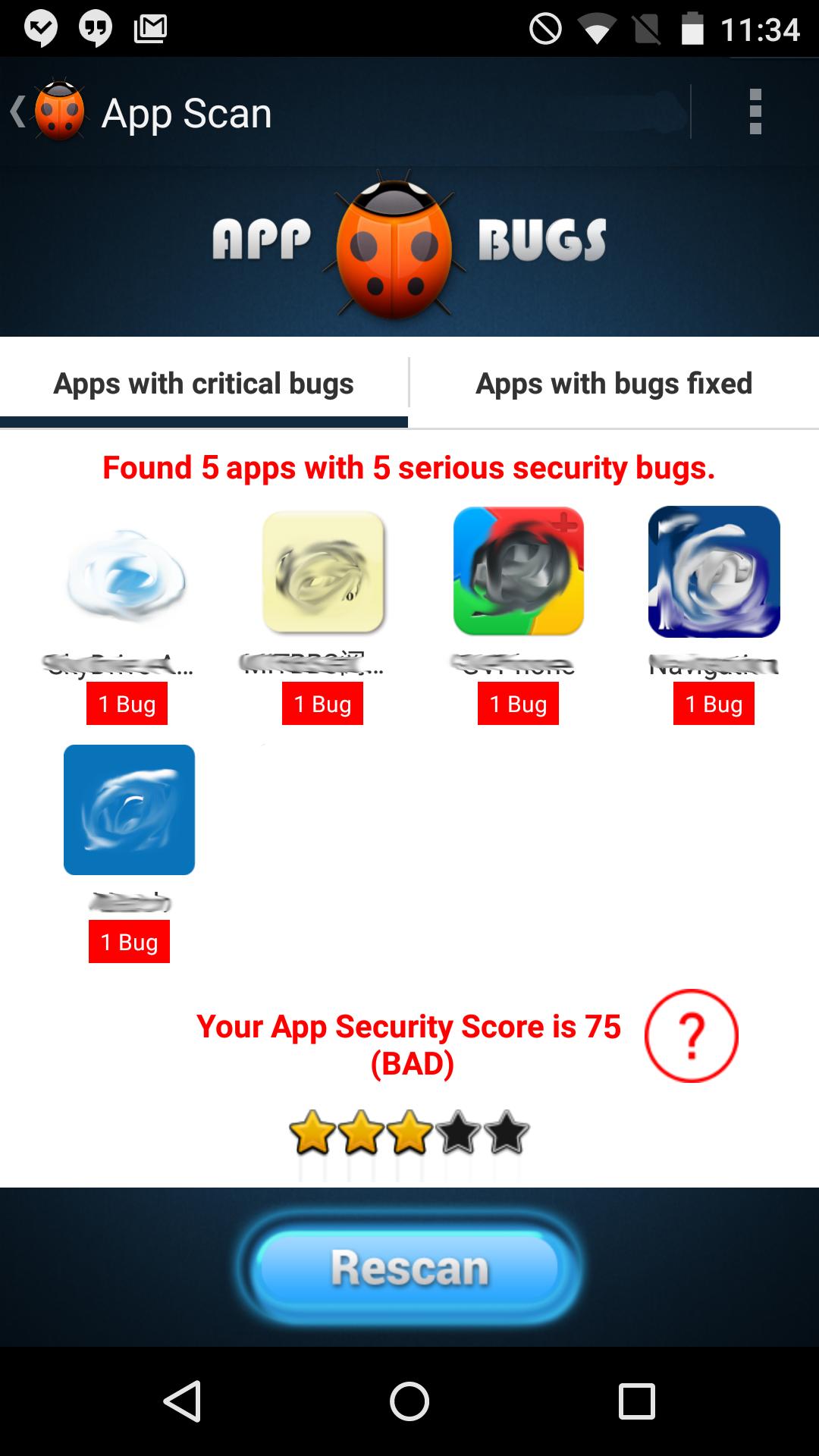AppBugs