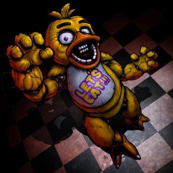 Chica the Chicken FNAF Art