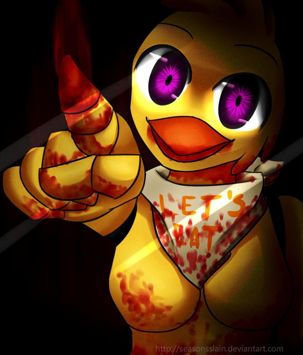 Chica the Chicken FNAF Art