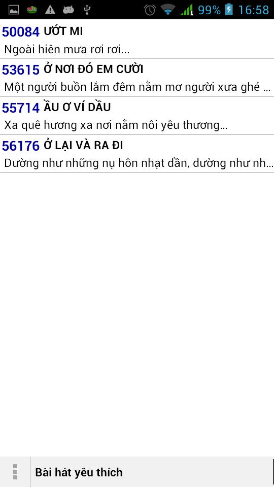 Karaoke Viet (co loi bai hat)