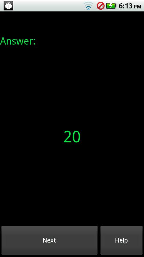 Programmer Mental Math