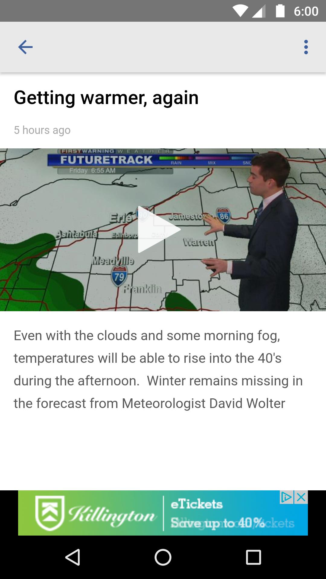 Erie (PA) News Now Weather
