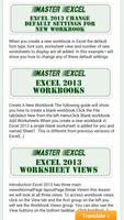 Master Excel
