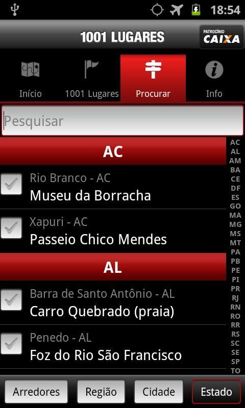 1001 Lugares no Brasil para co