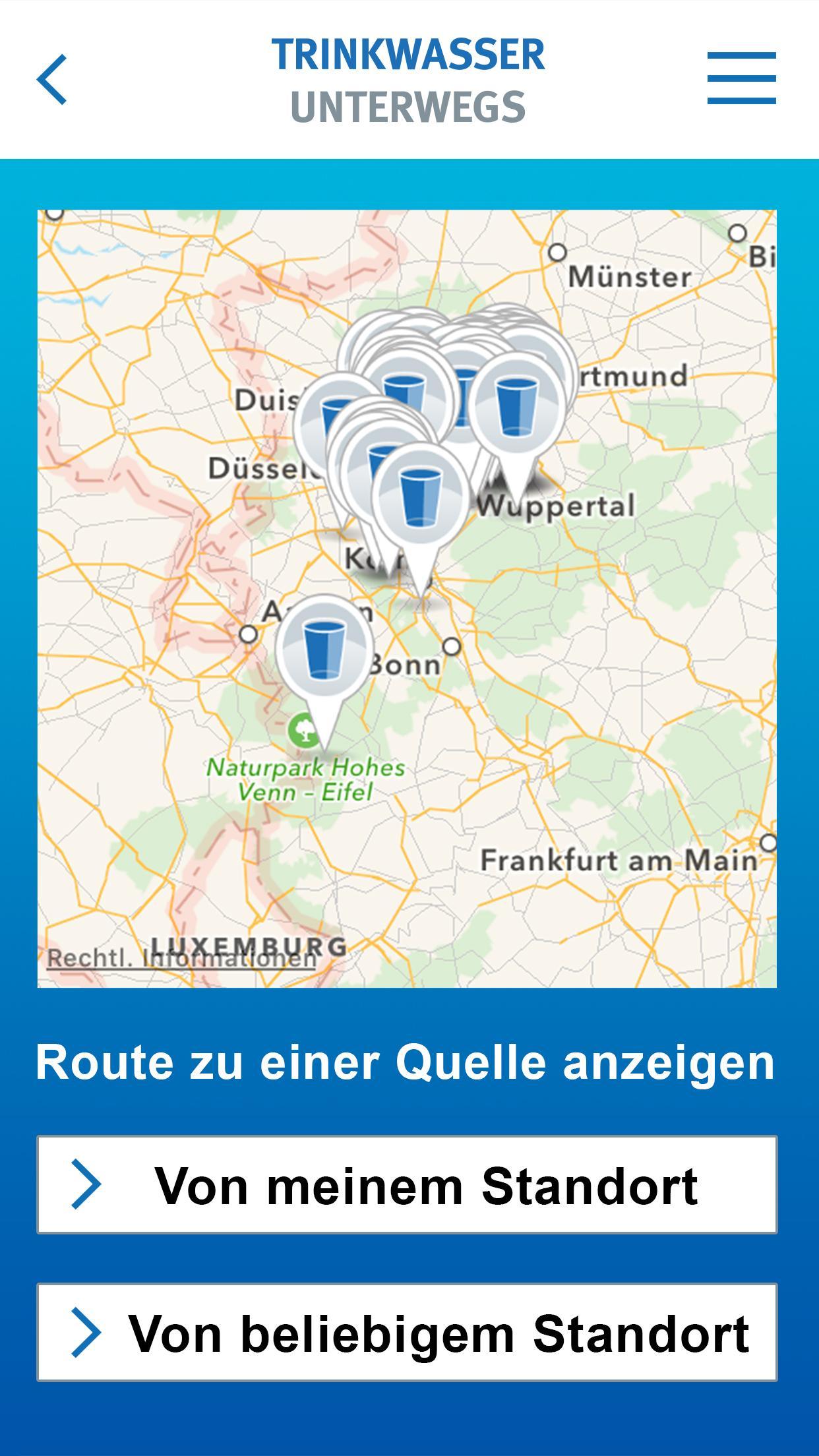 Trinkwasser unterwegs