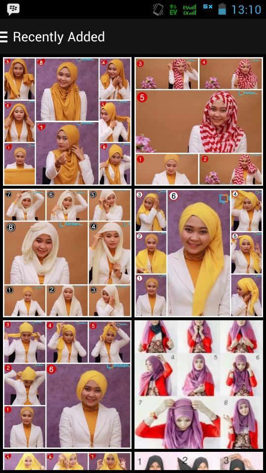 Tutorial Hijab Gambar Terbaru