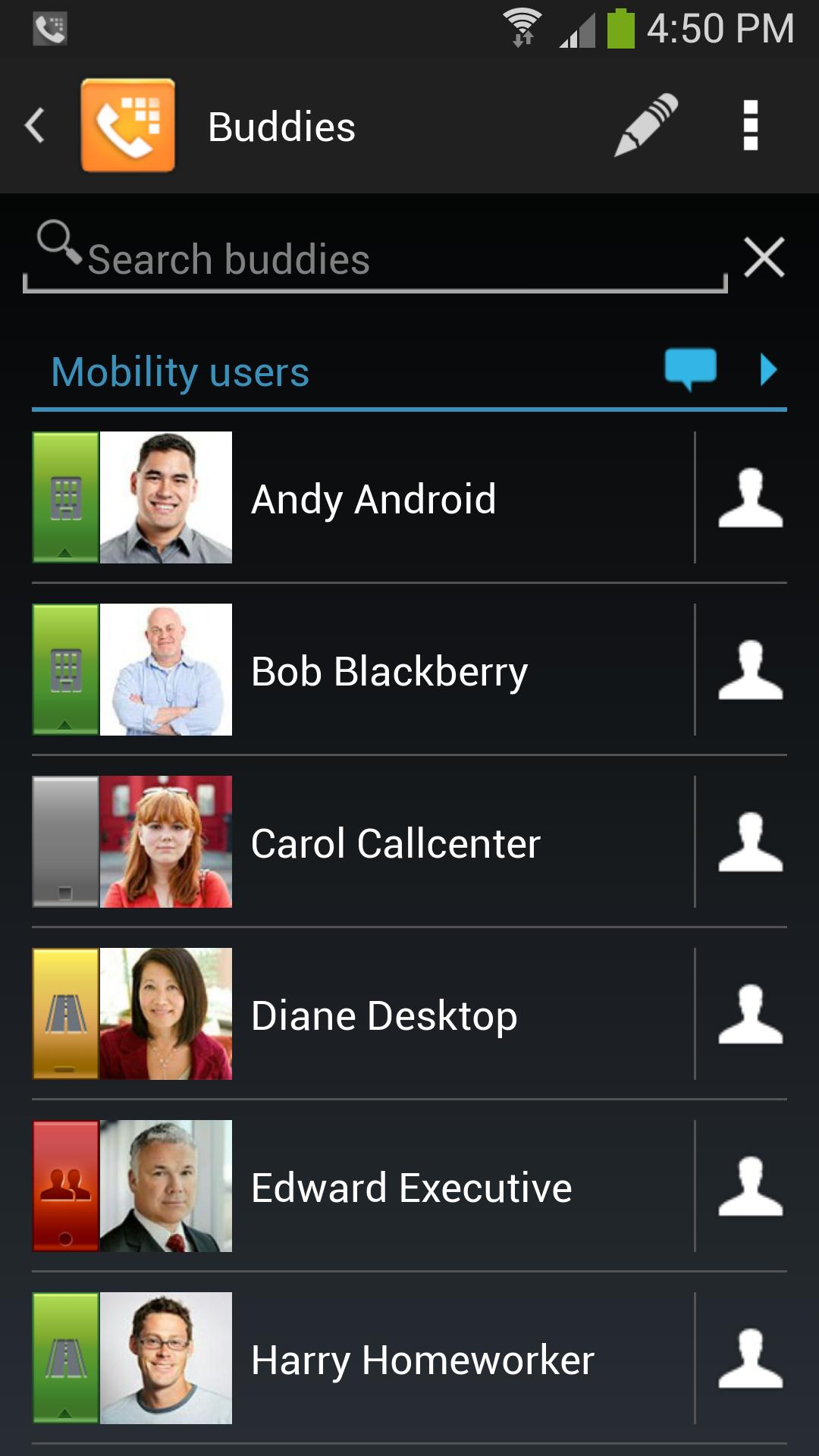 ShoreTel Mobility Client