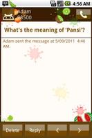 Easy SMS Fun Fruites theme