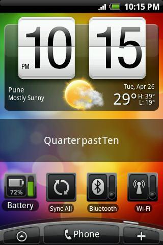 Typographic Word Clock