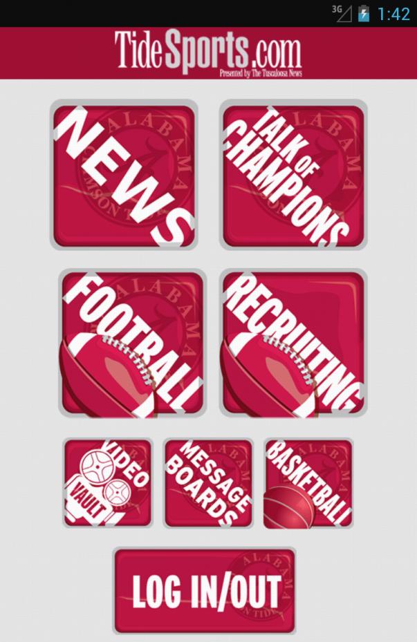 TideSports.com Mobile