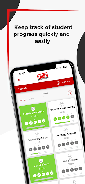 RED Instructor Progress App