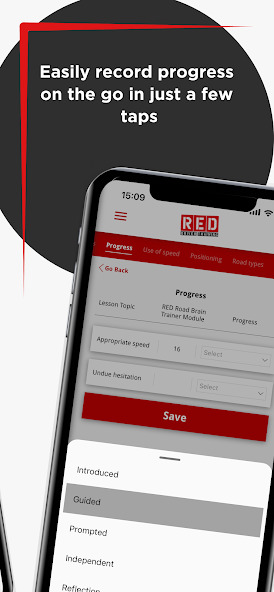 RED Instructor Progress App