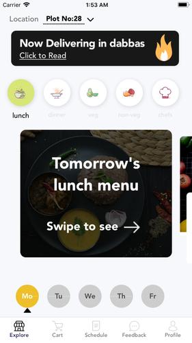 Tinmen Homely Food Ordering
