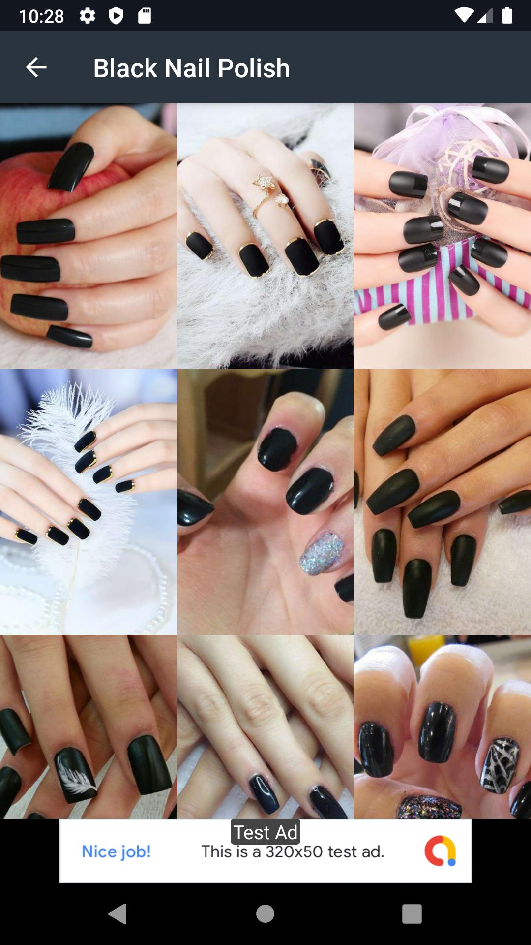 Black Nail Polish