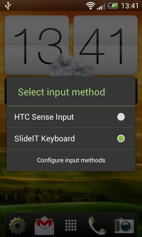 Select Input Method Test