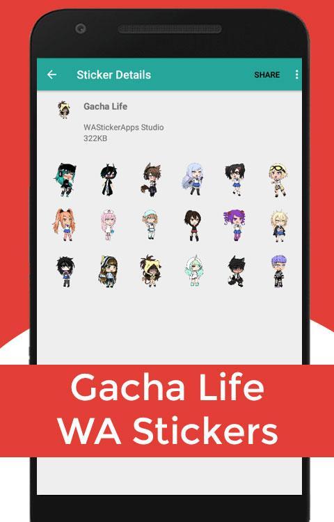 Gacha GL Sticker For Whatsapp Wastickerapps