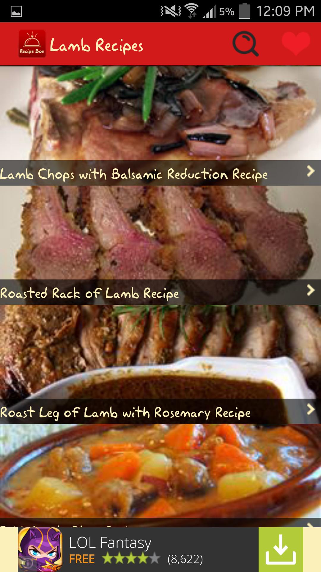 Lamb Recipes Free!