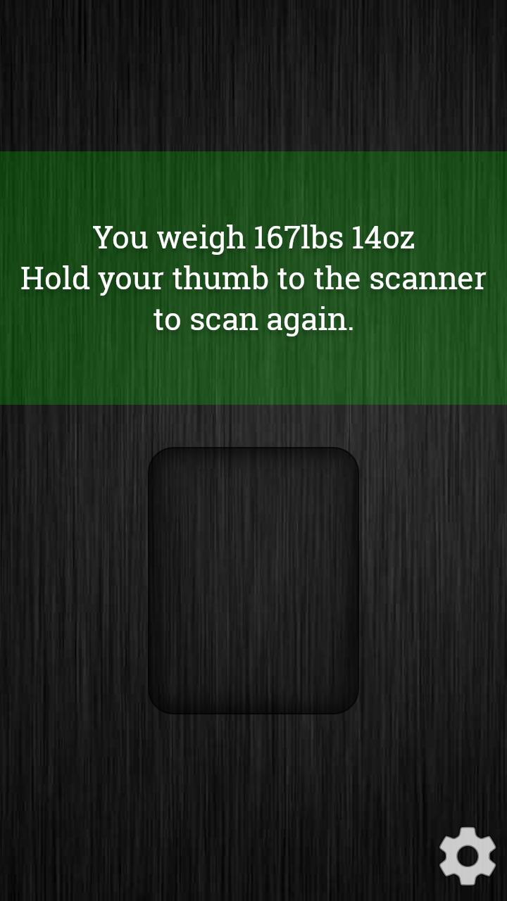 Weight Scanner Prank