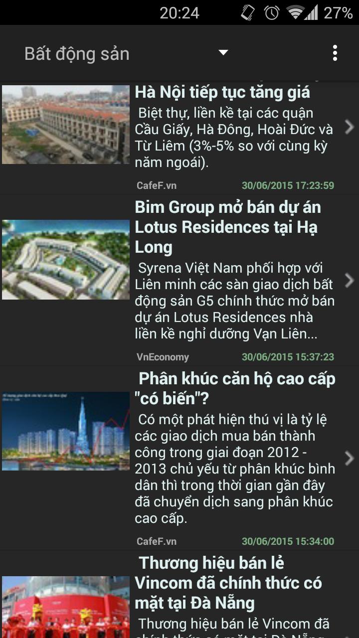 Tin kinh te tai chinh