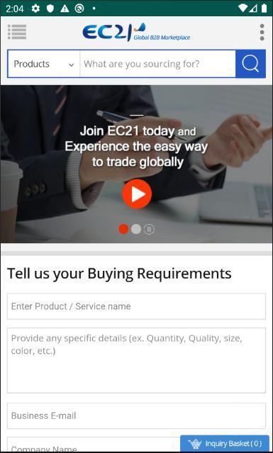 EC21.com - B2B Marketplace