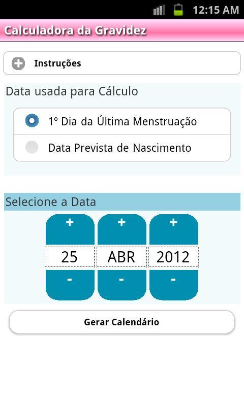 Calculadora Gravidez (PTv7D)