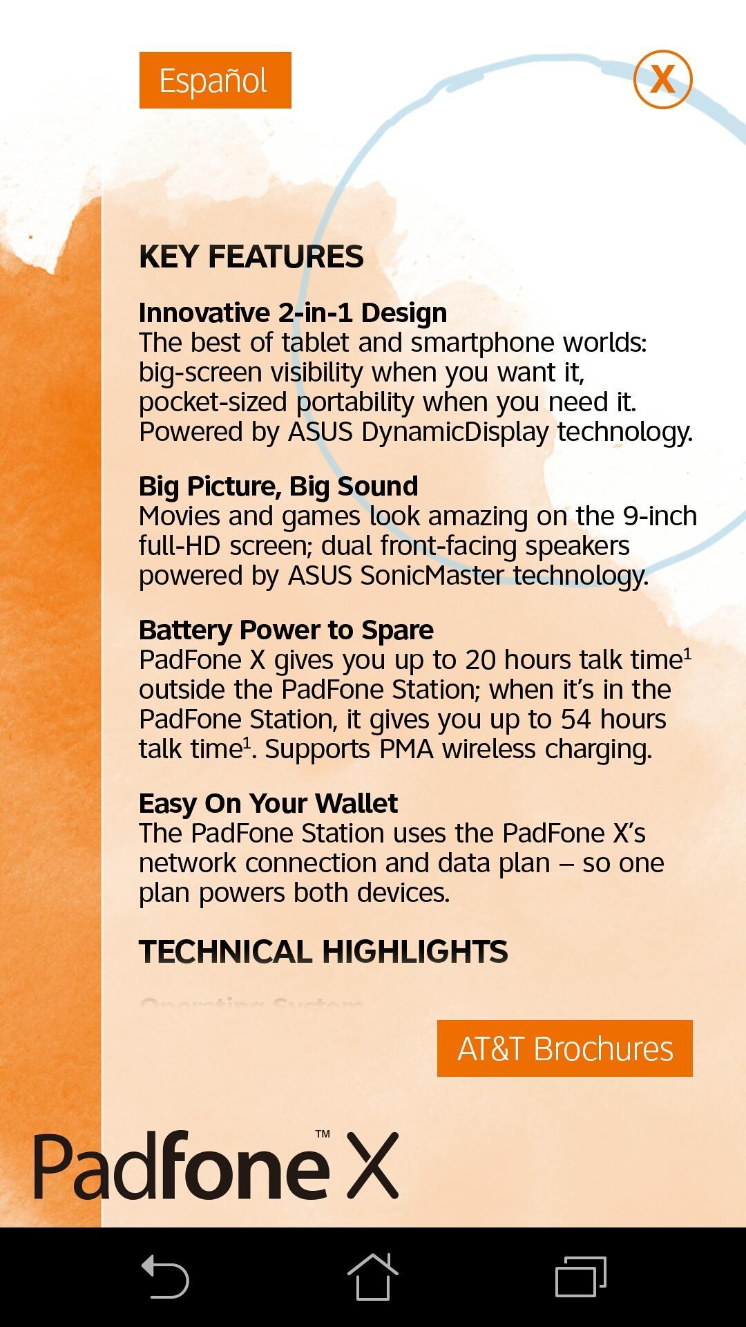 devicealive ASUS PadFone X