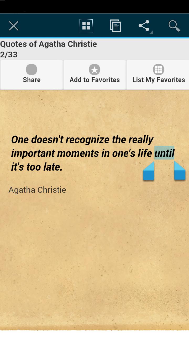 Quotes of Agatha Christie