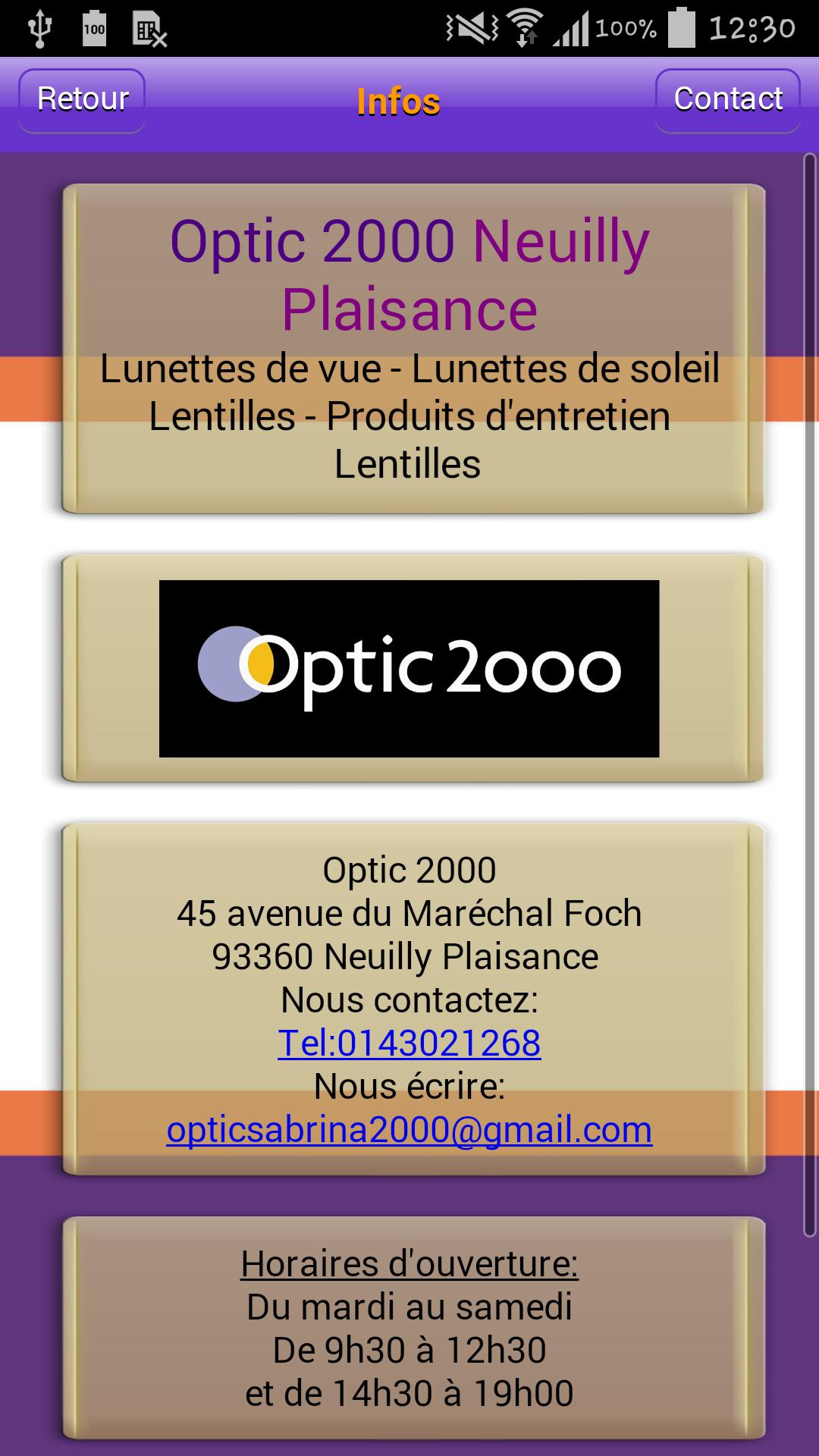 Optic 2000 Neuilly Plaisance