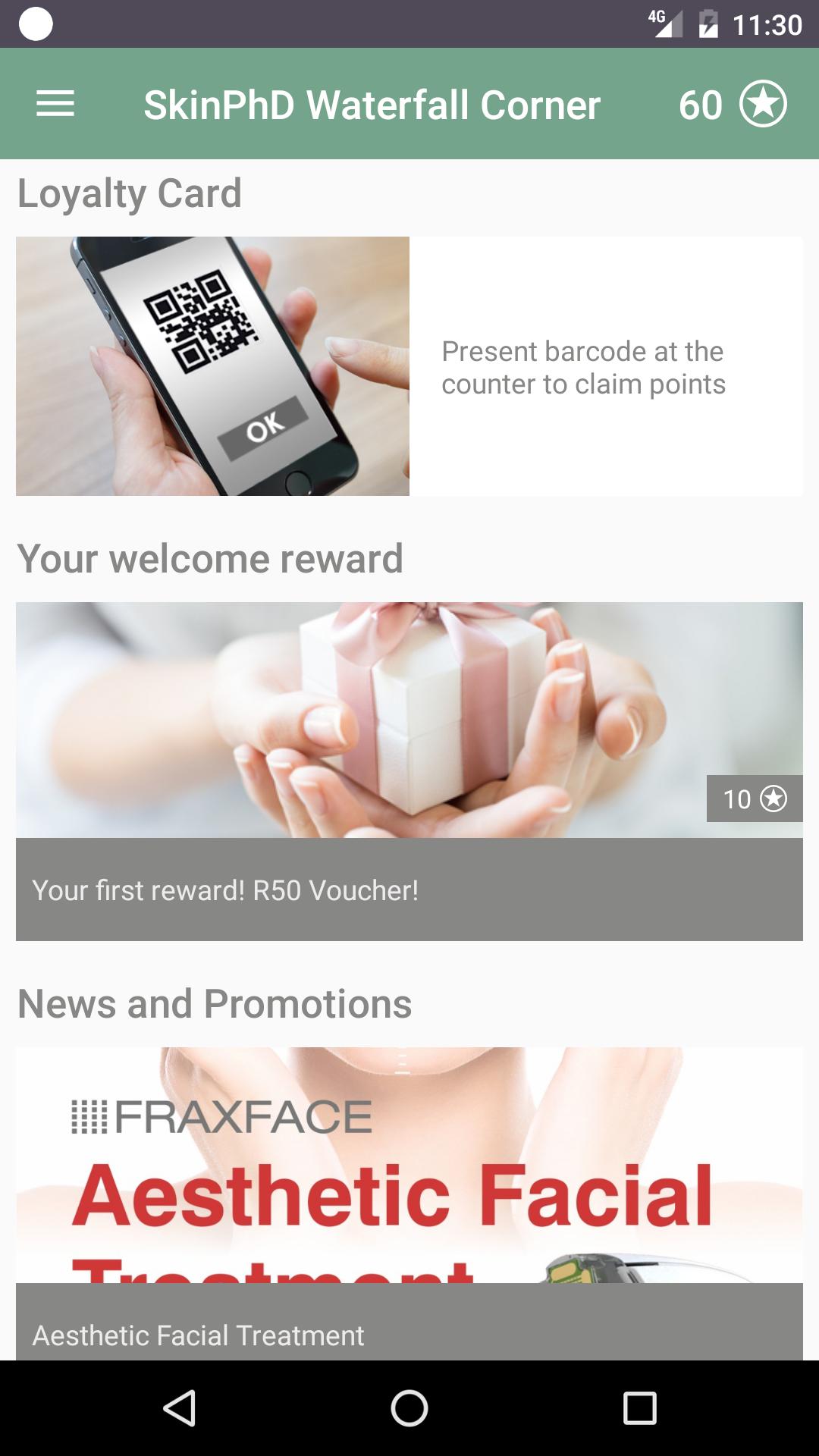 SkinPhD Waterfall Corner