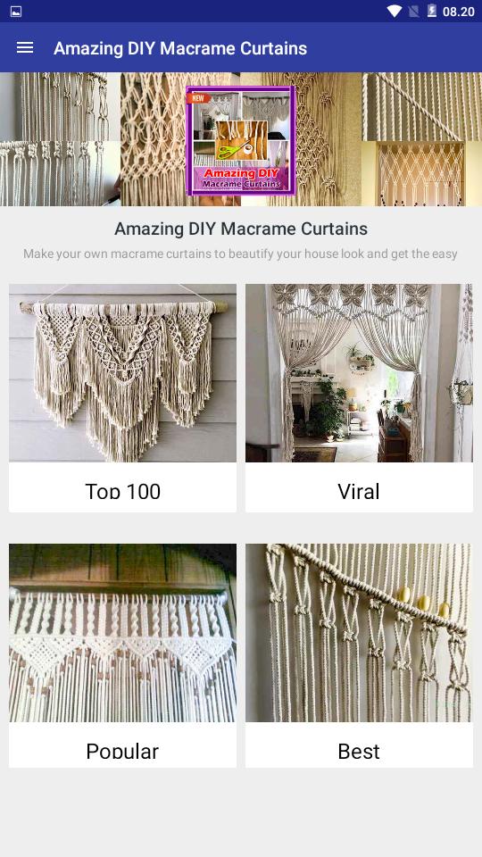 Amazing DIY Macrame Curtains