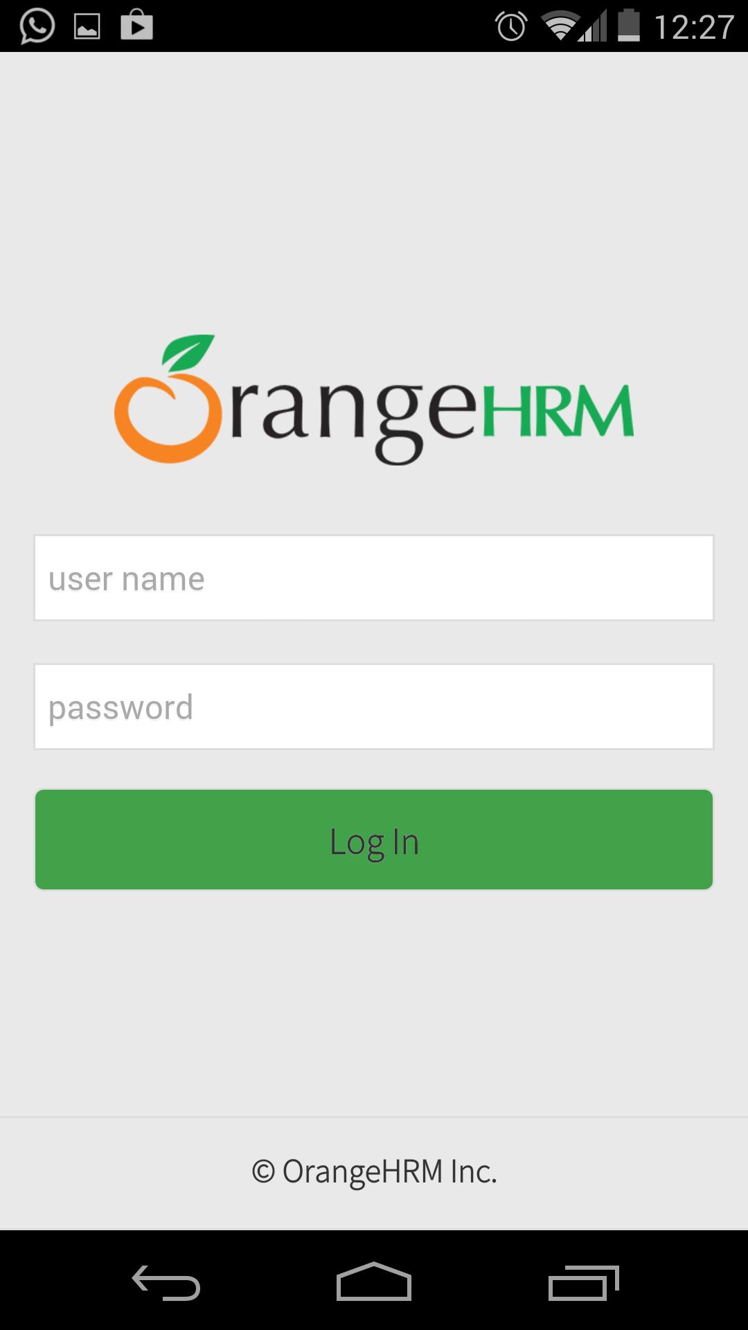 OrangeHRM Lite